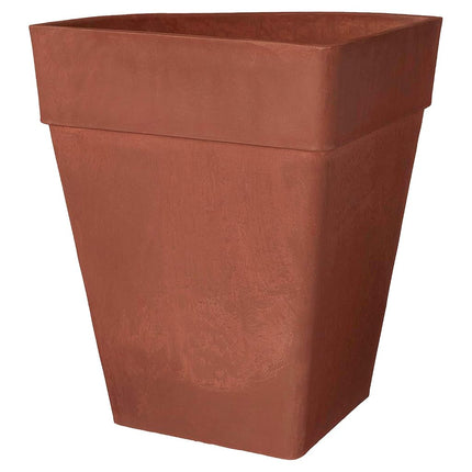 Arcadia Garden Products PSW HA45TC Traditional Corner Pot, 13.5 by 17.5", Terra Cotta