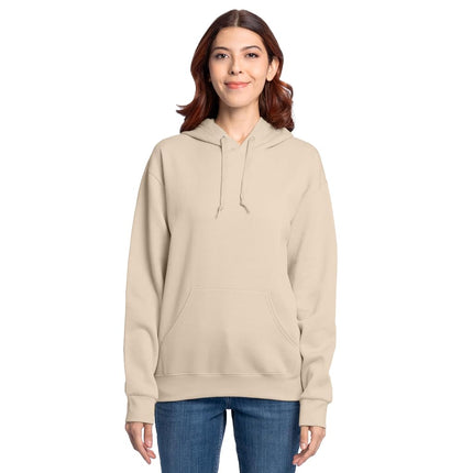 Fruit of the Loom Unisex's Eversoft Fleece Hoodies, Full Zip, Moisture Wicking & Breathable, Sizes S-4x Shirt, Khaki Heather Pullover, S