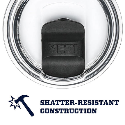YETI Rambler 30 oz Tumbler, Stainless Steel, Vacuum Insulated with MagSlider Lid, Rescue Red