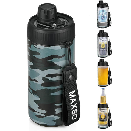 MAXSO Sealed Can Cooler Fizz Lid Can Cover for 12 