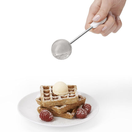 OXO 1114500 Good Grips Baker’s Dusting Wand for Sugar, Flour and Spices, Stainless Steel