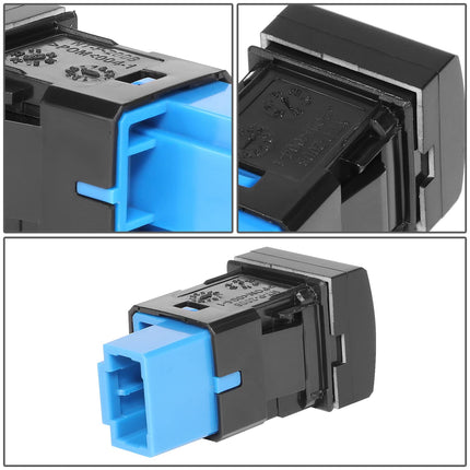 Interrupteur de Phare Antibrouillard de Tableau de Bord DNA MOTORING FLSW-019 avec Faisceau de Câblage Compatible avec RAV4 2019-2022 / Camry 2018-2022 / Corolla 2020-2022