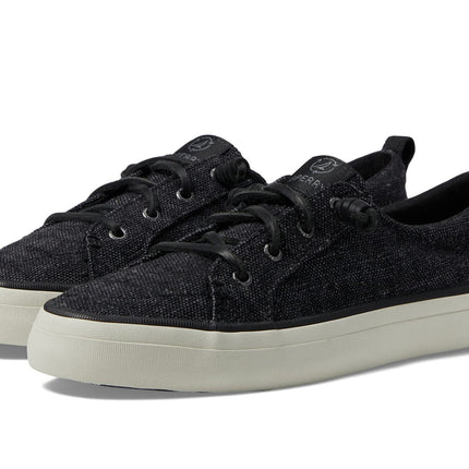 Sperry Women's Sts88906 Sneaker, Black, 8