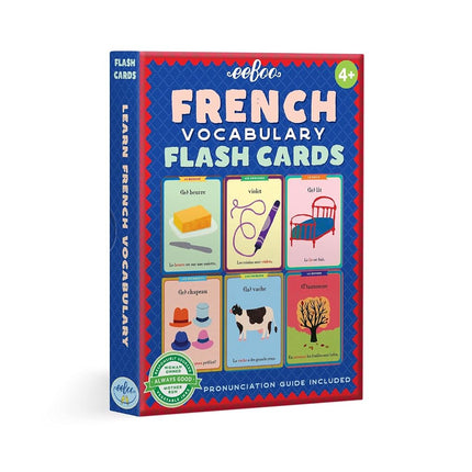 eeBoo French Vocabulary Flash Cards