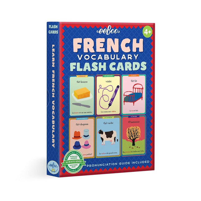 eeBoo French Vocabulary Flash Cards