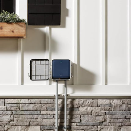 Moen Gray Outdoor Enclosure for Moen Smart Sprinkler Controller, Durable Water-Tight Box, WIACC001G1USA