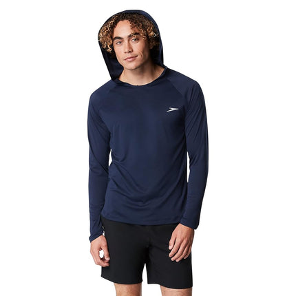 Speedo Men's Uv Swim Shirt Long Sleeve Fitness Rashguard