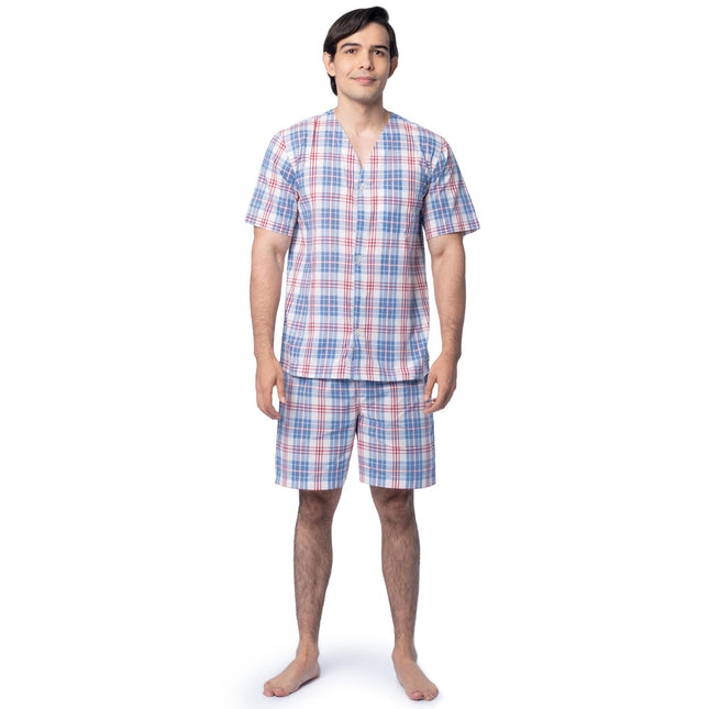 Fruit of the Loom Mens Broadcloth Short Sleeve Paj