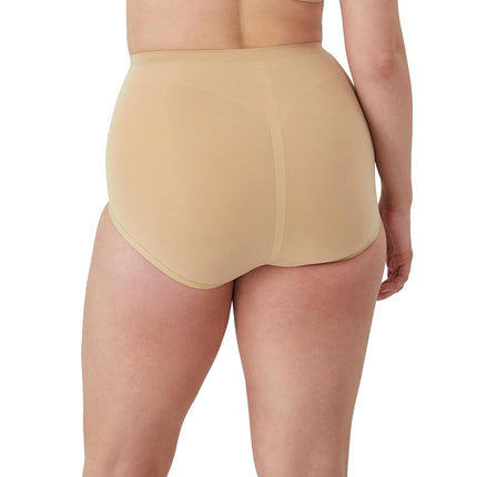 Bali Women's Shapewear Seamless Ultra Firm Control Brief Fajas 2-Pack Dfx245, Nude, XXXL (Pack of 2)