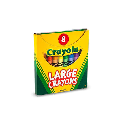CRAYOLA LARGE SIZE TUCK BOX 8PK