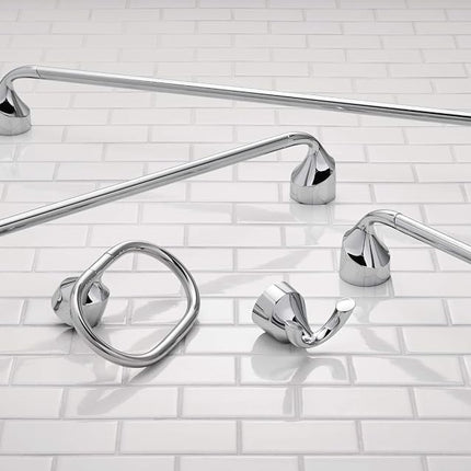 Moen MY3724CH Idora 24-inch Single Towel Bar, Chrome