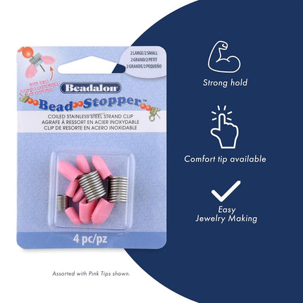 Beadalon Bead Stopper, Small, 20 pc