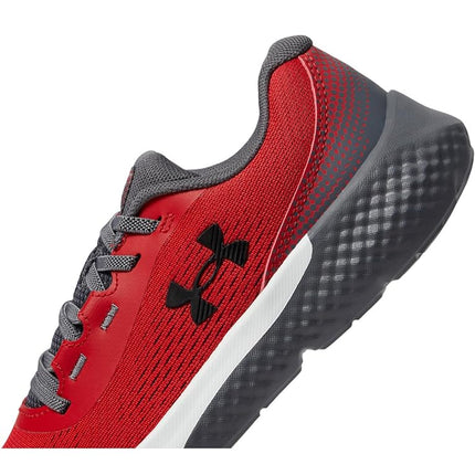 Under Armour Boys Ua Bps Surge 4 Ac Running Shoes, 600 Red Castlerock White, 11 Little Kid