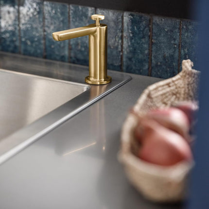 Moen S3947BG Modern Soap Dispenser, Brushed Gold