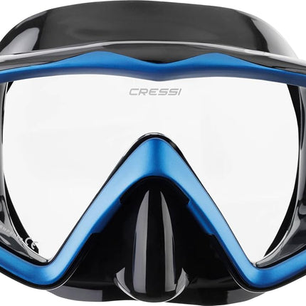 Cressi Liberty Triside Snorkel Mask - Panoramic 3-