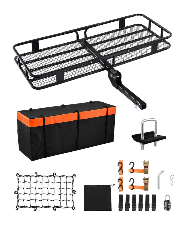 VEVOR 60x24x6 Folding Hitch Carrier - 500lb Capaci
