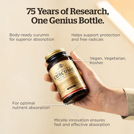 Solgar Full Spectrum Curcumin - 90 Softgels