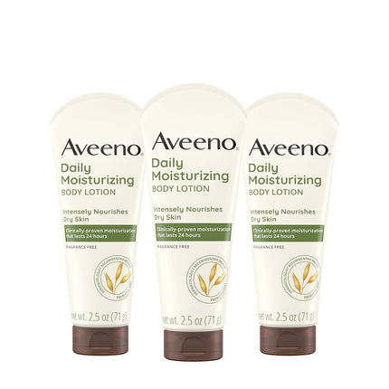 Aveeno Daily Moisturizing Lotion Tube, 3 Count