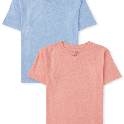 The Children's Place 2 Pack Boys V-Neck Top 2-Pack