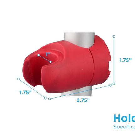 NOVA Hand Held Shower Holder Attachment for Bath Seat, Transfer Bench, Bath Stool, Shower Commode, Universal Fit