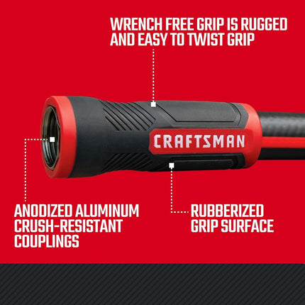 Craftsman 5/8 in. D X 50 ft. L Heavy Duty Professional Grade Garden Hose