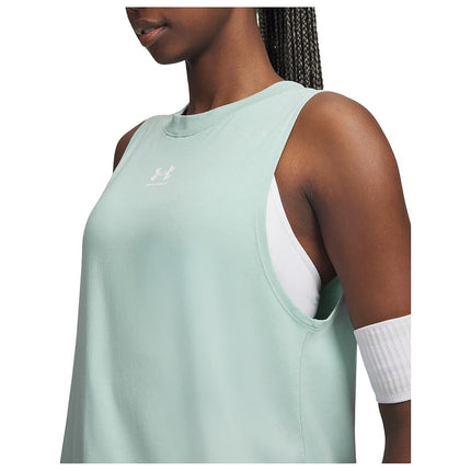 Under Armour UA Rival Muscle Tank - Enamel Blue / / Enamel Blue - MD