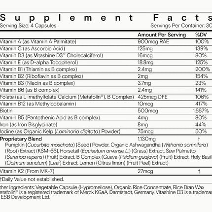 Moon Juice - SuperHair | Daily Vitamin for Healthier Thicker Stronger Hair