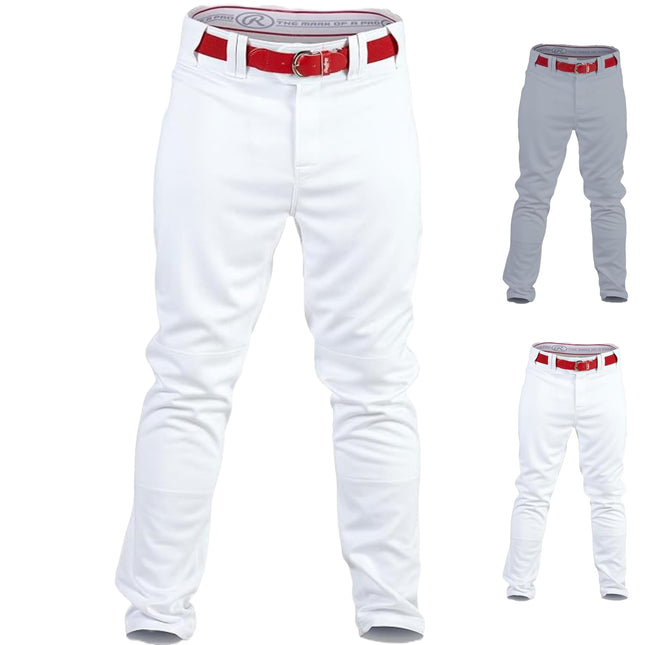 Rawlings Mens Pro150-w-89 PRO150 Pants White M, Wh
