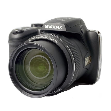 KODAK Pixpro AZ528 - 16 MP Digital Bridge Camera, 52X Optical Zoom, Optical Stabilizer, 3-inch LCD Screen, Full HD 1080p Video, Li-ion Battery - Black