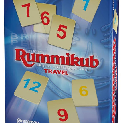 Rummikub Travel in Collectible Tin 106 Plastic Tiles The Original Game