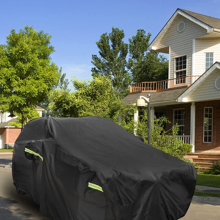 Morhept Car Cover for Toyota RAV4, Waterproof with Door Zipper
