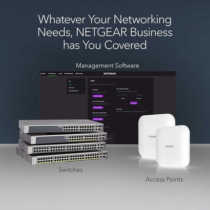 NETGEAR 8-Port 1G/10G Multi-Gigabit Ethernet Unmanaged Switch (GS108MX) - with 1 x 10G/Multi-gig SFP+, Desktop or Rackmount, and Limited Lifetime Protection, GS108MX-100NAS