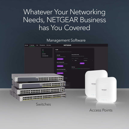 NETGEAR 8-Port 1G/10G Multi-Gigabit Ethernet Unmanaged Switch (GS108MX) - with 1 x 10G/Multi-gig SFP+, Desktop or Rackmount, and Limited Lifetime Protection, GS108MX-100NAS