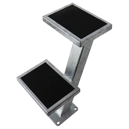 Extreme Max 3006.6812 Galvanized Trailer Tongue Step - Double