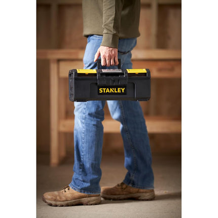 STANLEY 16in One-Touch Toolbox with Removeable Tote Tray, 1-79-216
