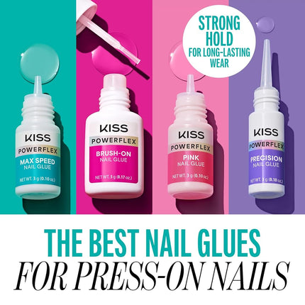 KISS Nail Glue Cyanoacrylate Liquid Nail Glue Glue Nail Clear