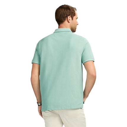 Izod Men's Advantage Performance Short Sleeve Fashion Polo Shirt, Beryl Green, XXL