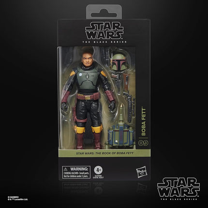 Star Wars The Black Series Boba Fett, Star Wars: The Book of Boba Fett Premium Collectible 6 Inch Action Figure