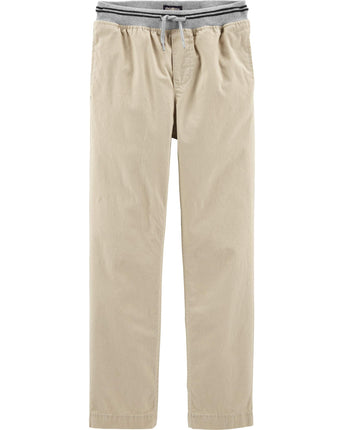 OshKosh Boys' Toddler Pull-on Twill Joggers, Safar