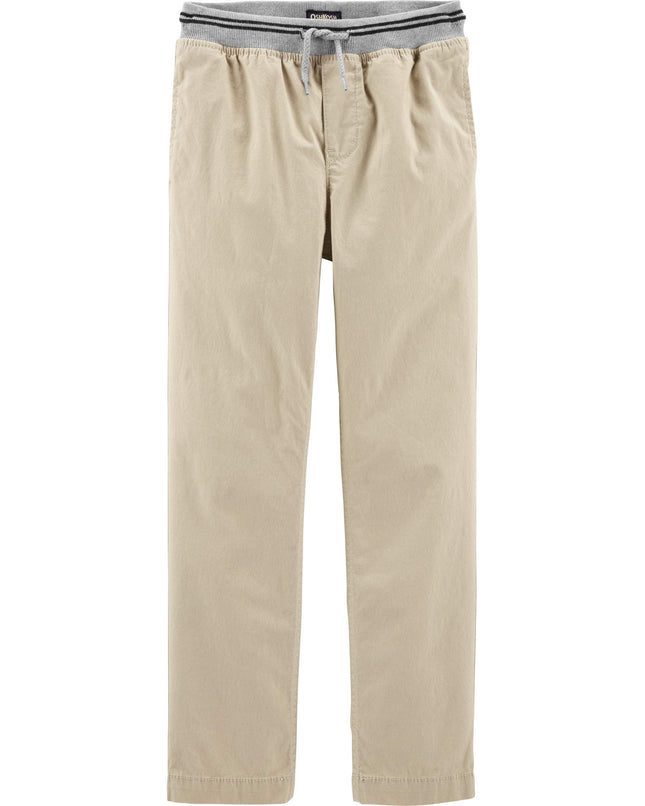 OshKosh Boys' Toddler Pull-on Twill Joggers, Safar