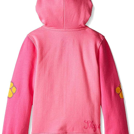 Paw Patrol Girls' Skye Toddler Hoodie Hooded Sweatshirt, Hot Pink/Heather Pink, S