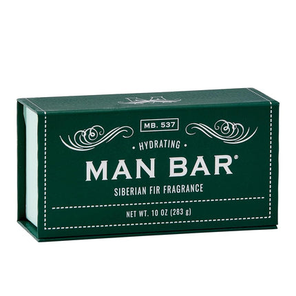 San Francisco Soap Company Hydrating Man Bar, Siberian Fir, 10 Ounce