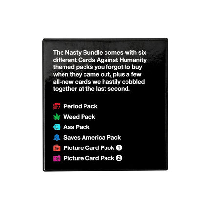 Cards Against Humanity Nasty Bundle 6 Extra Disgusting Themed Packs