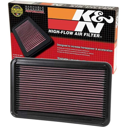 K&N Engine Air Filter: High Performance, Premium, Washable, Panel Filter: 1997-2006 (Avalon, Sienna, Solara, Camry, RX300, ES300), 33-2145-1