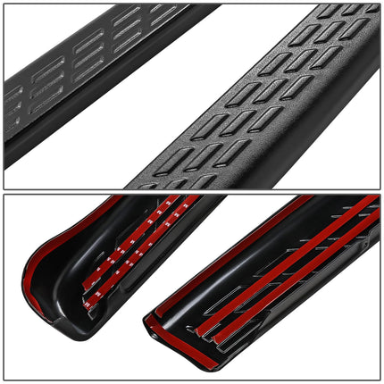 DNA MOTORING Pair of Stepside Bed Rail Caps w/o Stake Holes Compatible with 07-13 Silverado/Sierra 1500 2500HD 6'6 Fleetside Beds,ZTL-Y-0311
