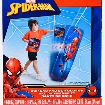 Spider-Man Spiderman Inflatable Bop Bag & Bop Glov