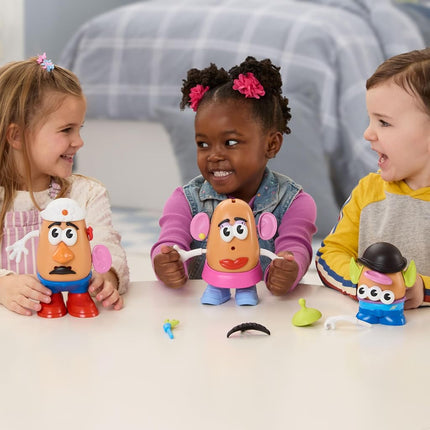 Potato Head Toy Story Yam Fam Set with Mr, Mrs and Alien Tot, Toddler and Preschool Toys for Girls and Boys Ages 2+