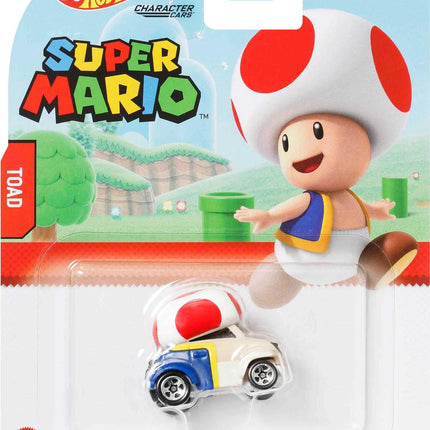 Hot Wheels Super Mario Character Cars Toad Vehicle 6/7