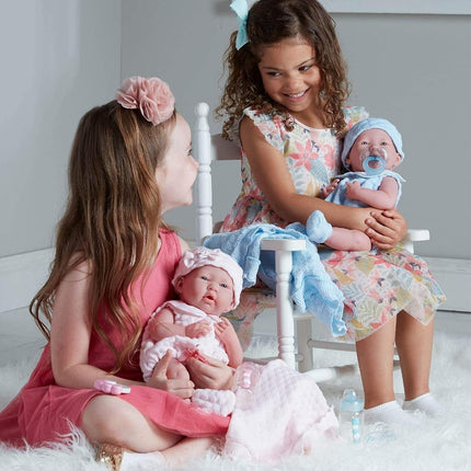 JC Toys - Muñeca La Newborn, azul (18054)