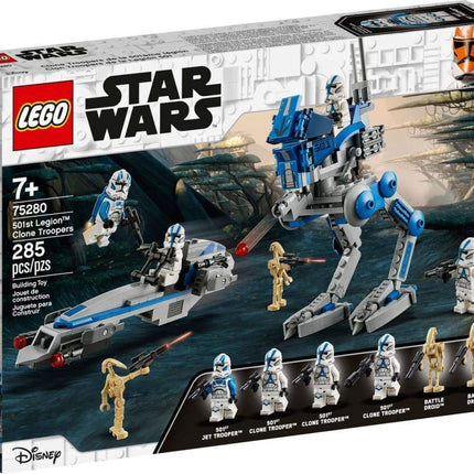 LEGO Star Wars 501st Legion Clone Troopers 75280 Building Kit